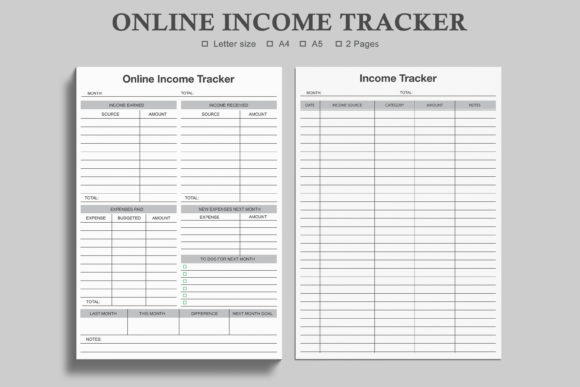 Download Online Income Tracker - Income Collection