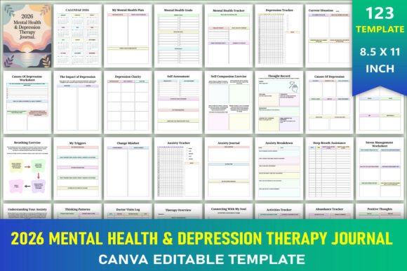 Download 2026 Mental Health &amp; Depression Therapy - Premium Resources