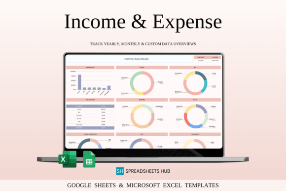 Download Income and Expense Tracker Spreadsheet - Income Collection